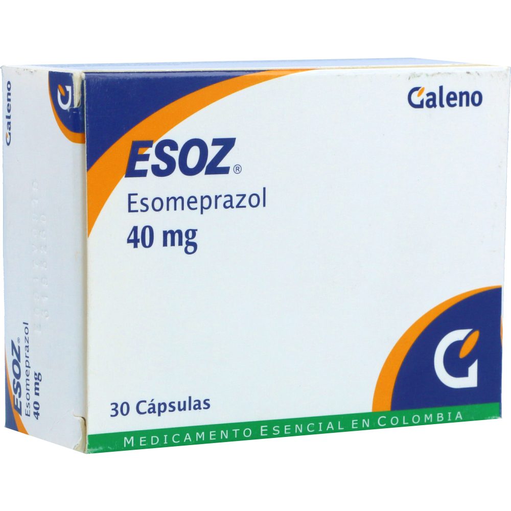 Esoz 40Mg Caja X 30 Cápsulas De Liberaciòn Retardada Los expertos en