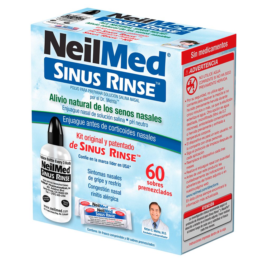 Sinus Rinse Kit Fco X Ml Neilmed Cruz Verde