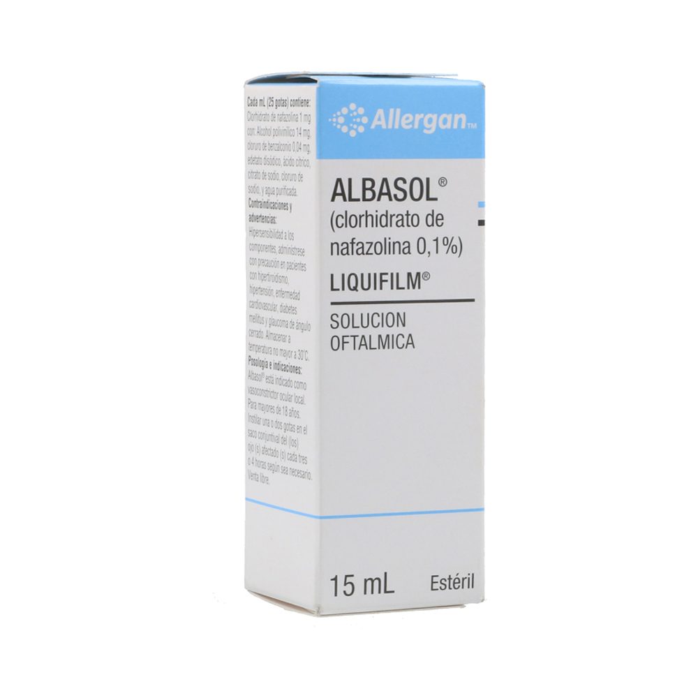 Albasol Liquifilm Solución Oftalmica Frasco X 15 mL Cruz Verde