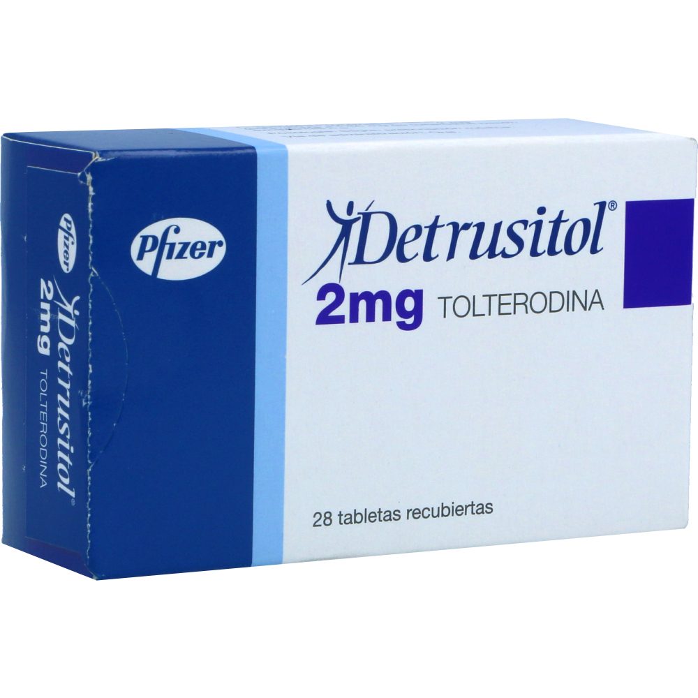 Detrusitol Tabletas Recubiertas 2Mg Caja X 28 Cruz Verde