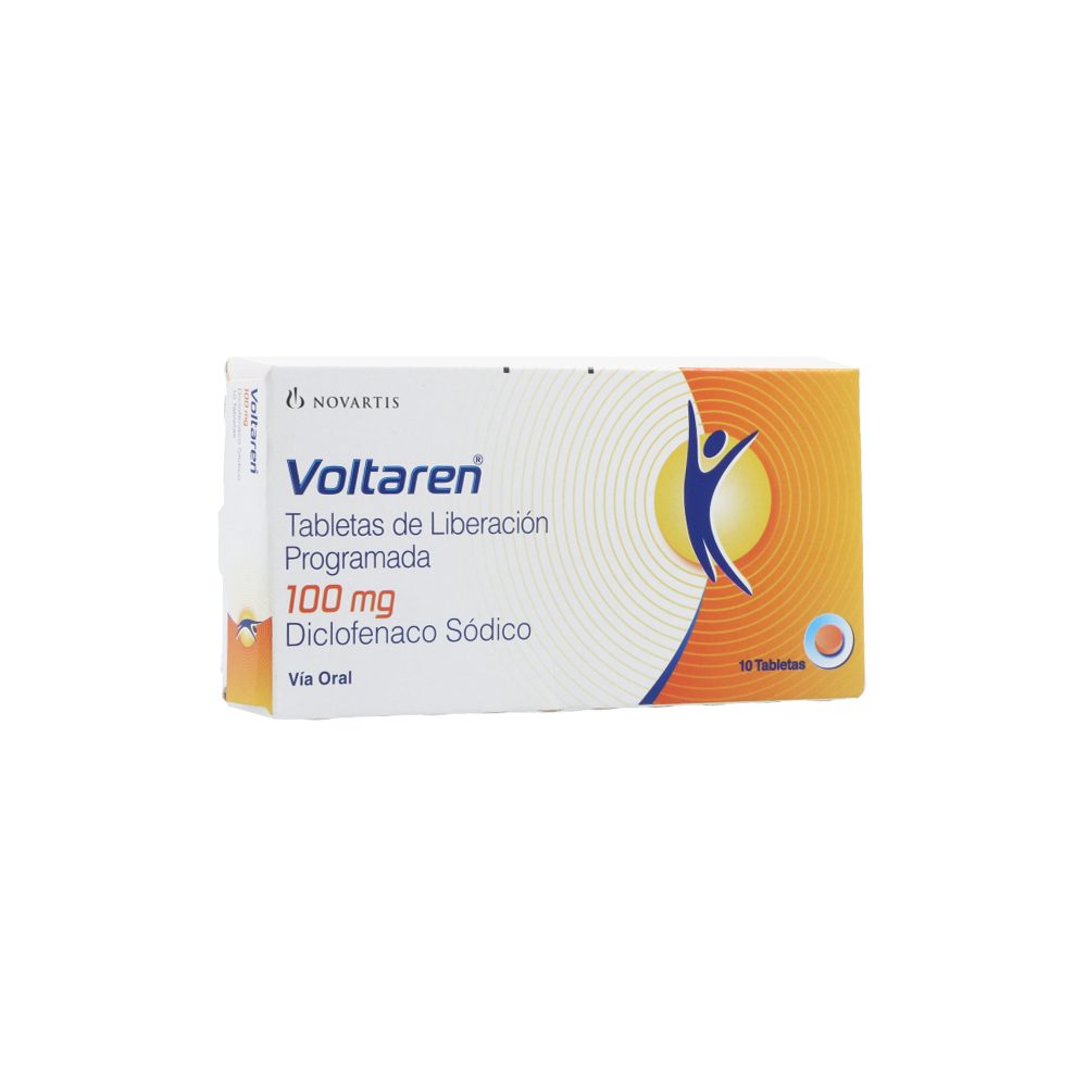 Voltaren Retard Tabletas de Liberación Programada 100Mg Caja X 10