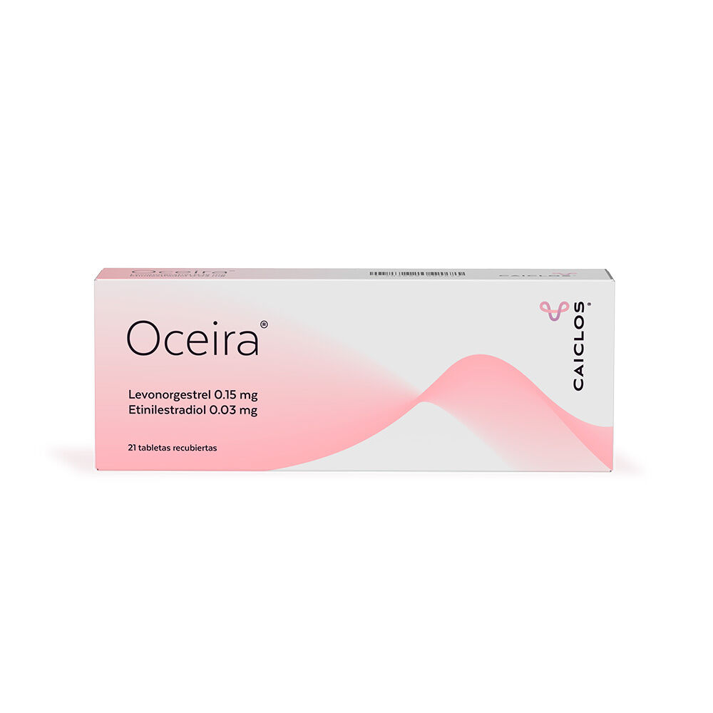 Oceira (0.03+0.15)Mg Tabletas Recubiertas Caja X 21