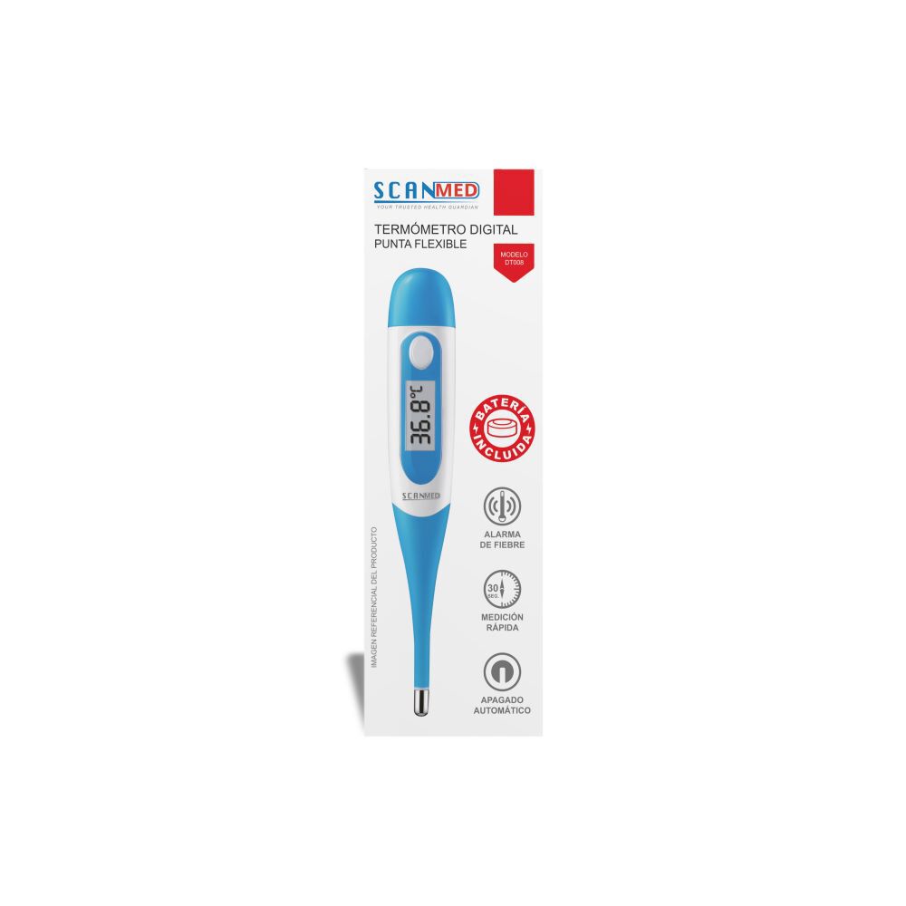 Termometro-Digital-Punta-Flexible-Caja-X-1-Scanmed-imagen-1