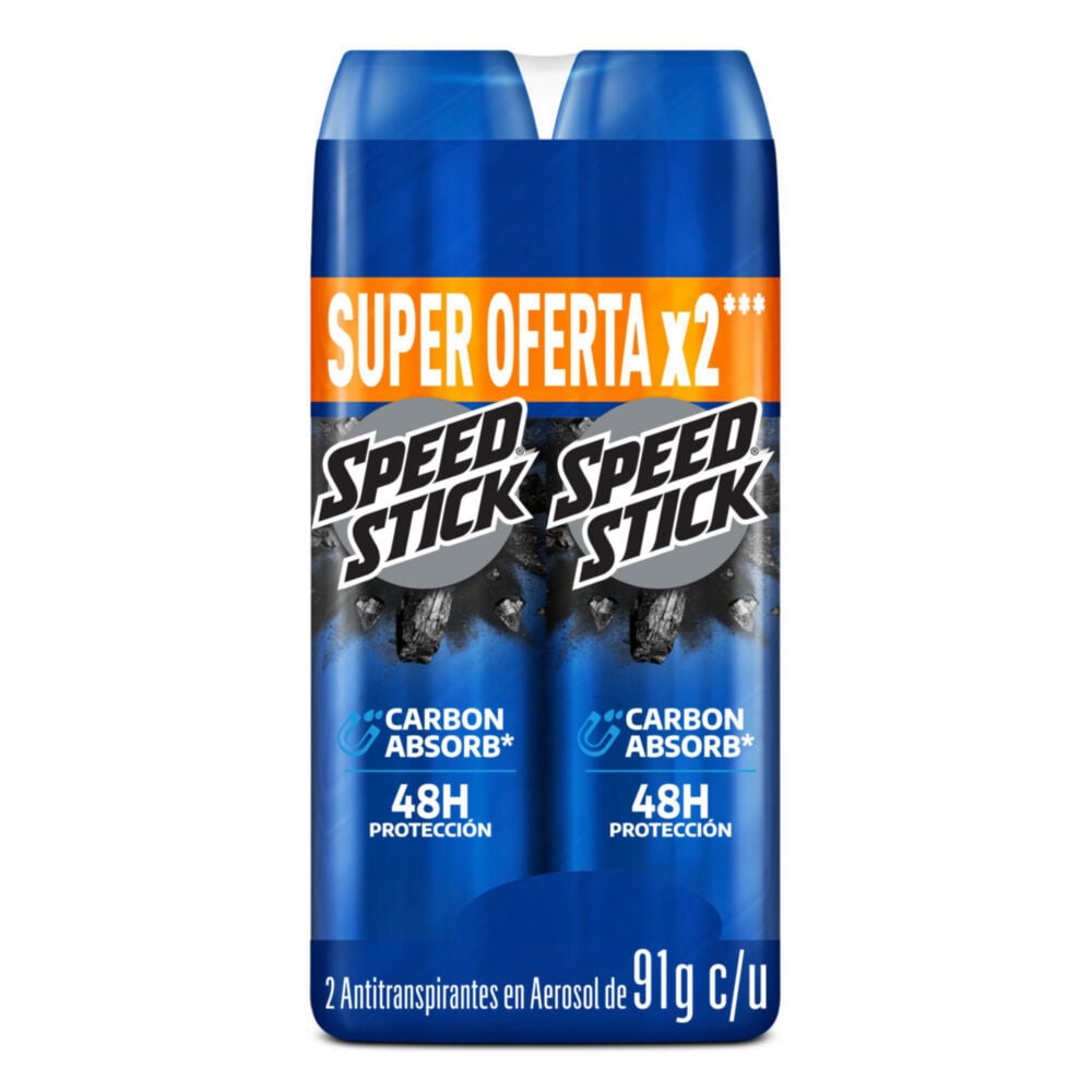 Promo-Desodorante-Speed-Stick-En-Aerosol-Carbon-Absorb-48H-Paquete-X-2-Frasco-X-91Gr-imagen-1