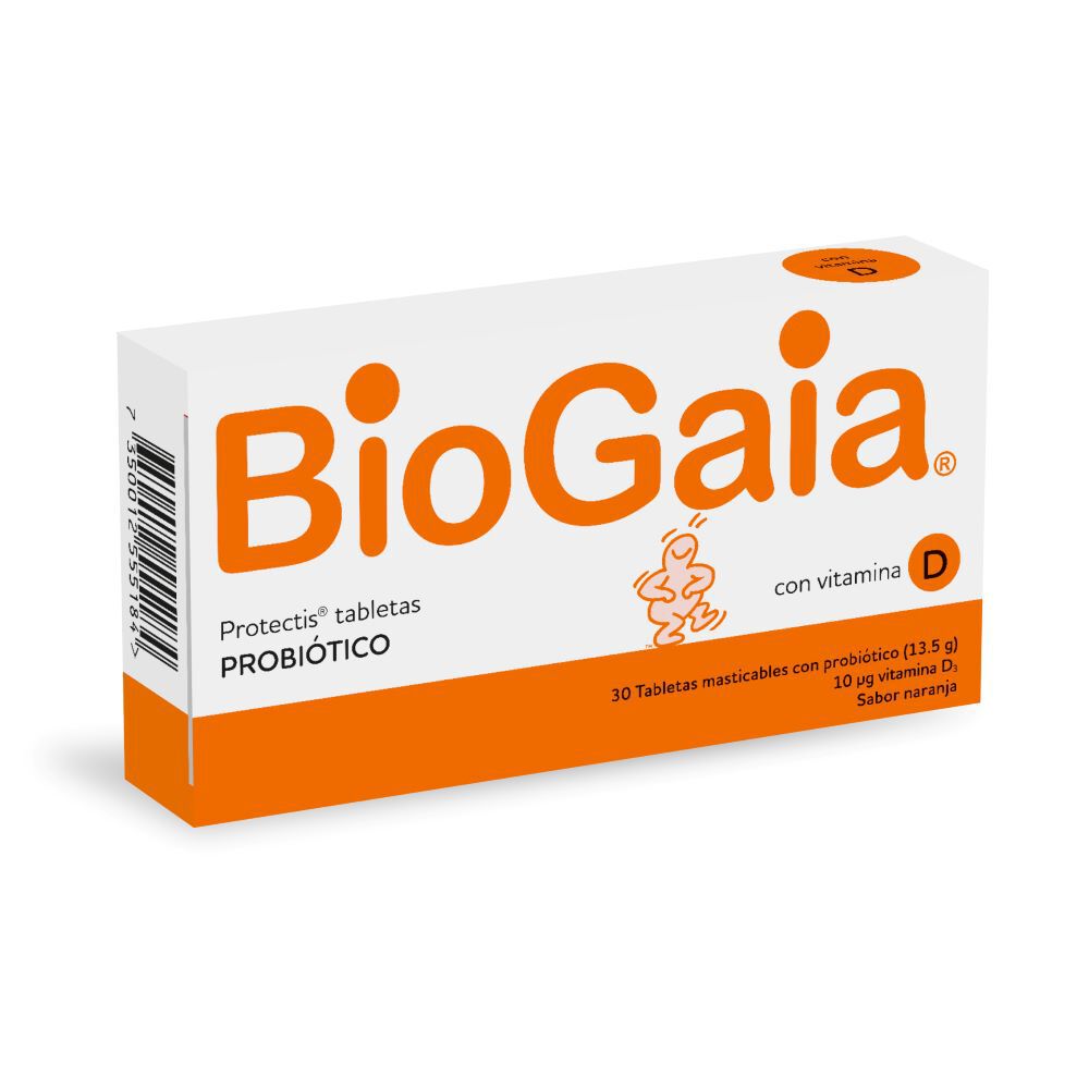 Biogaia-Protectis-Con-Vitamina-D-Tabletas-Caja-X-30-Naranja-imagen