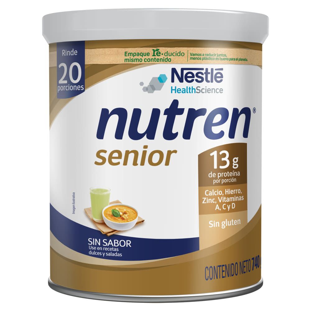 Nutren Senior Tarro X 740Gr