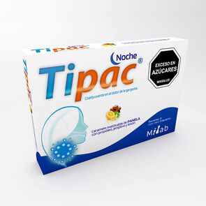 Tipac-Noche-Carmelo-Masticable-De-Panela-Con-Propóleo,-Jengibre-Y-Limón-Caja-X-12-Caramelos-imagen