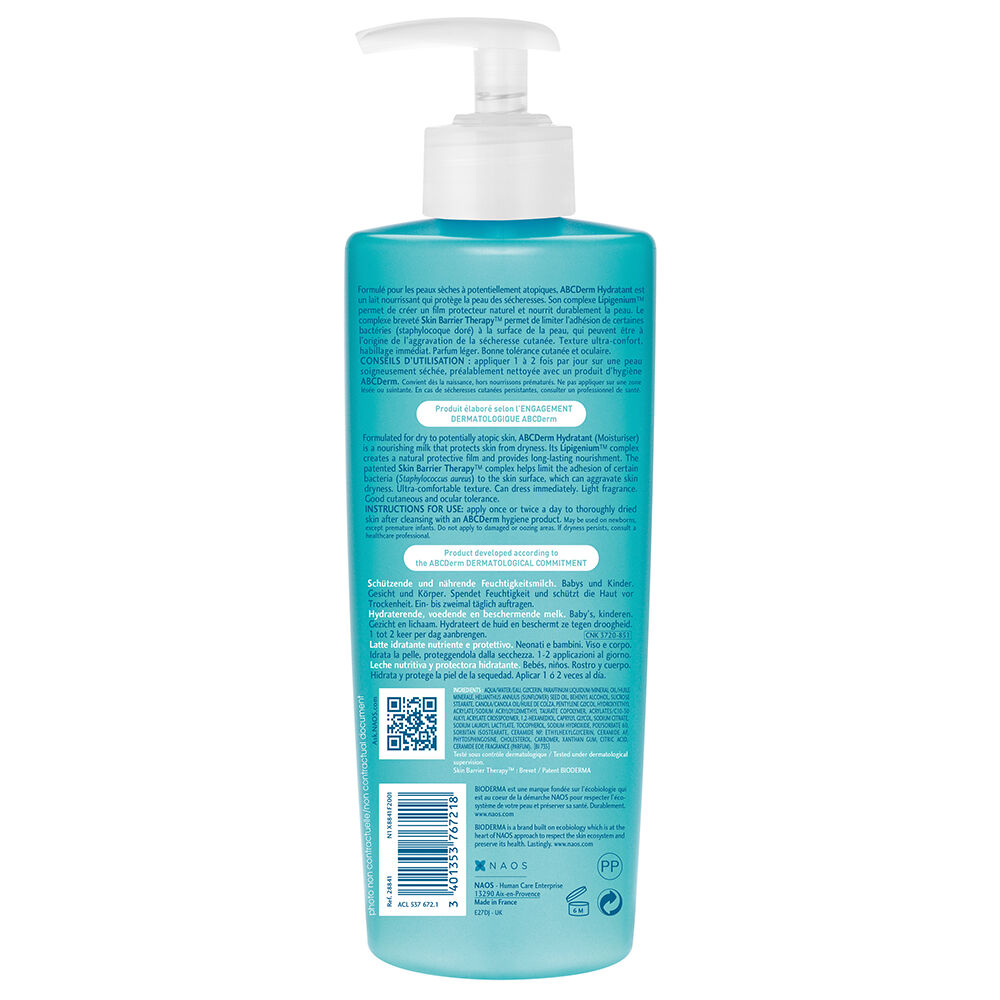 Crema-Hidratante-Bioderma-Abc-Derm-Frasco-500Ml-imagen-2