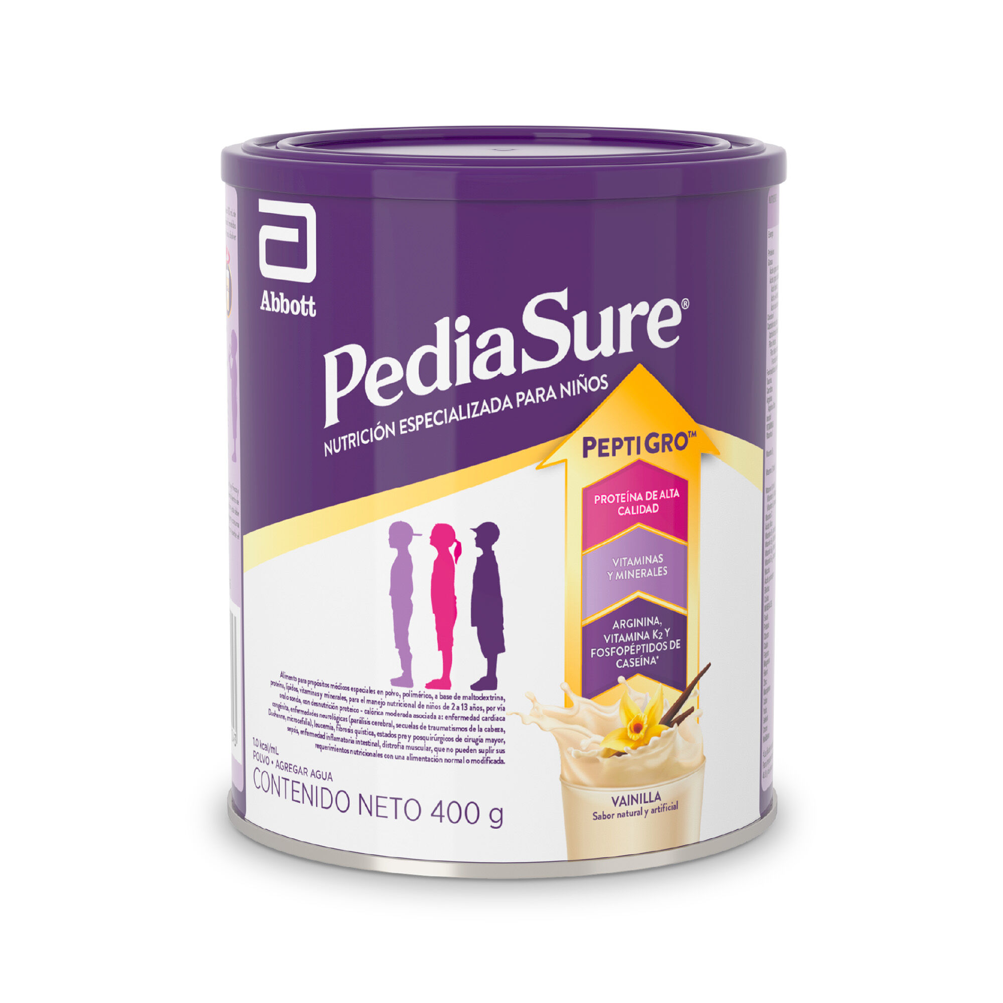 Pediasure Niños Formula Nutricional Vainilla Polvo 400g