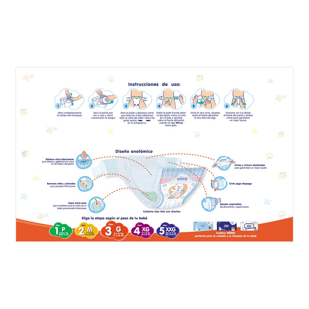 Promo-Winny-Ultratrim-Sec-Talla-G-+10-Toallitas-Paquete-X-30-imagen-2