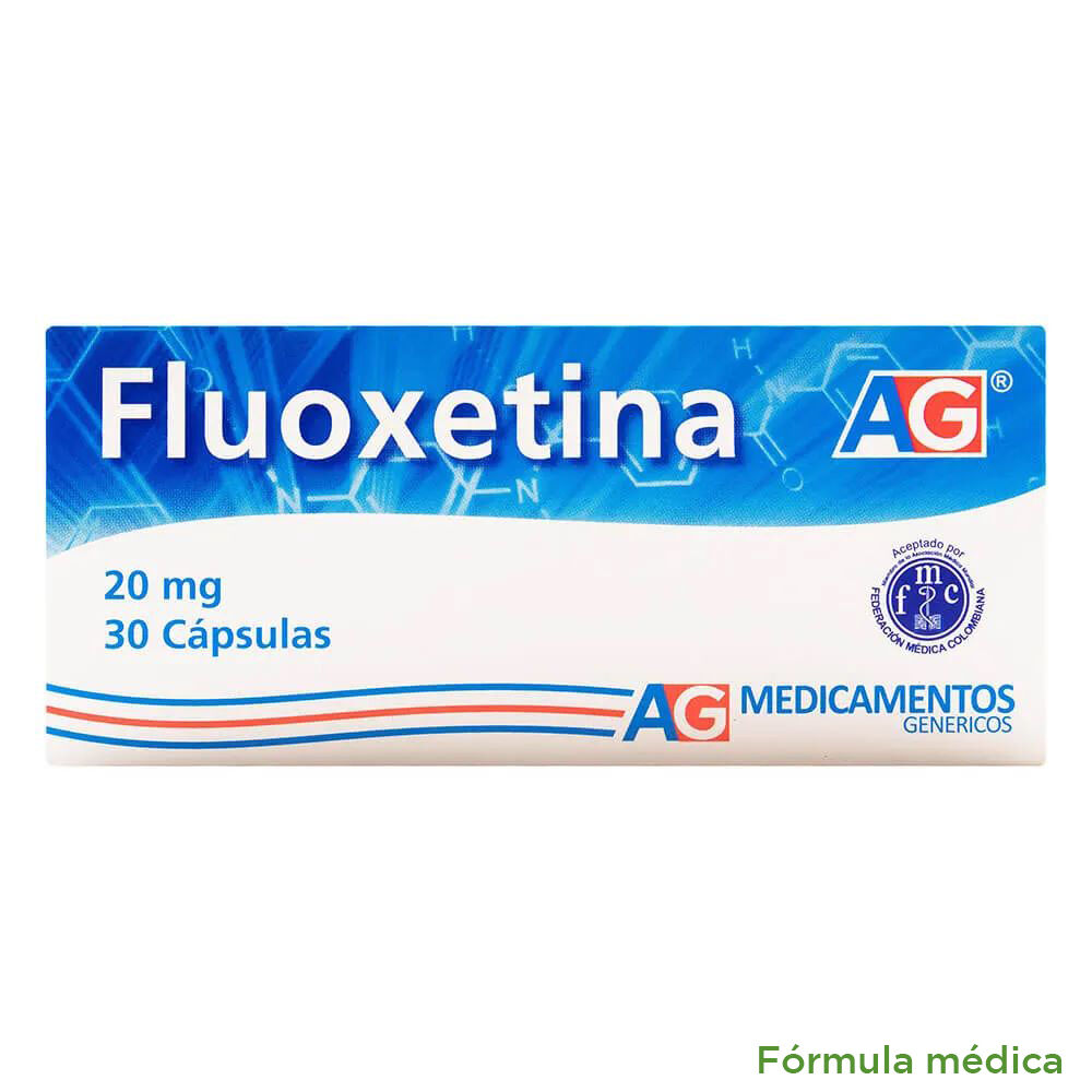 Fluoxetina 20Mg Capsulas Caja X 30 Amer Gen