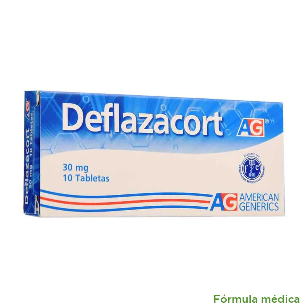 Deflazacort 30Mg Tabletas Caja X 10 Amer Gen