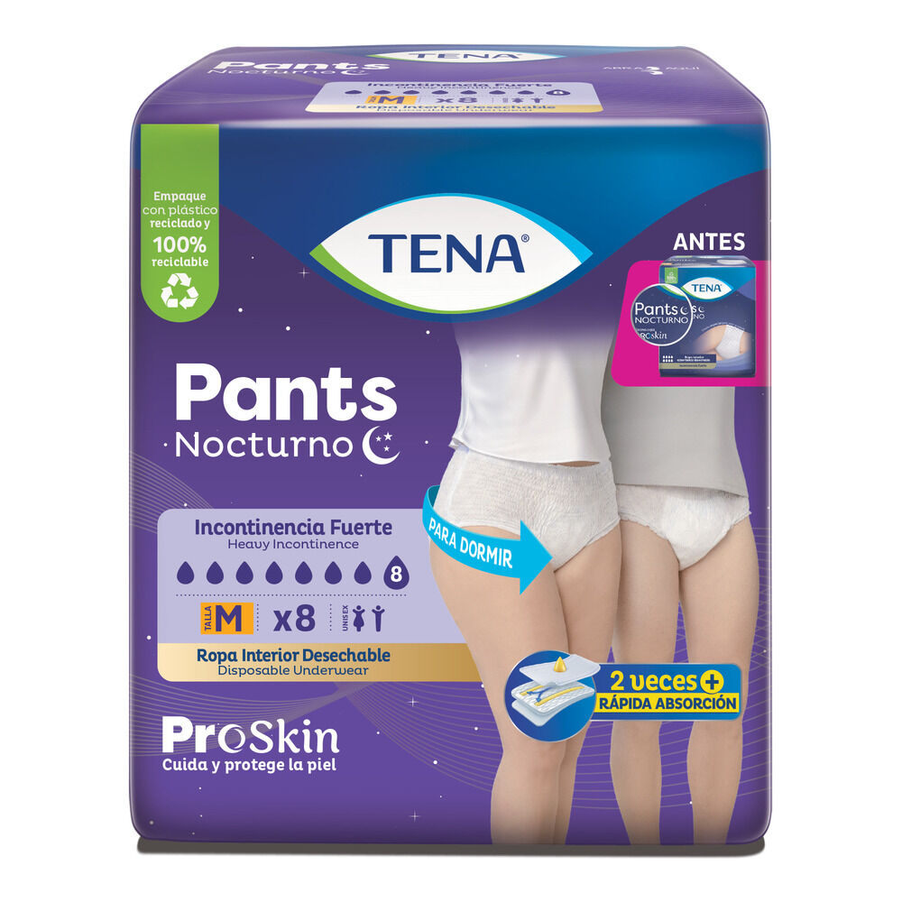 Pants-Nocturno-Tena-Ropa-Interior-Absorbente-Desechable-Paquete-X-8-Talla-M-imagen-1