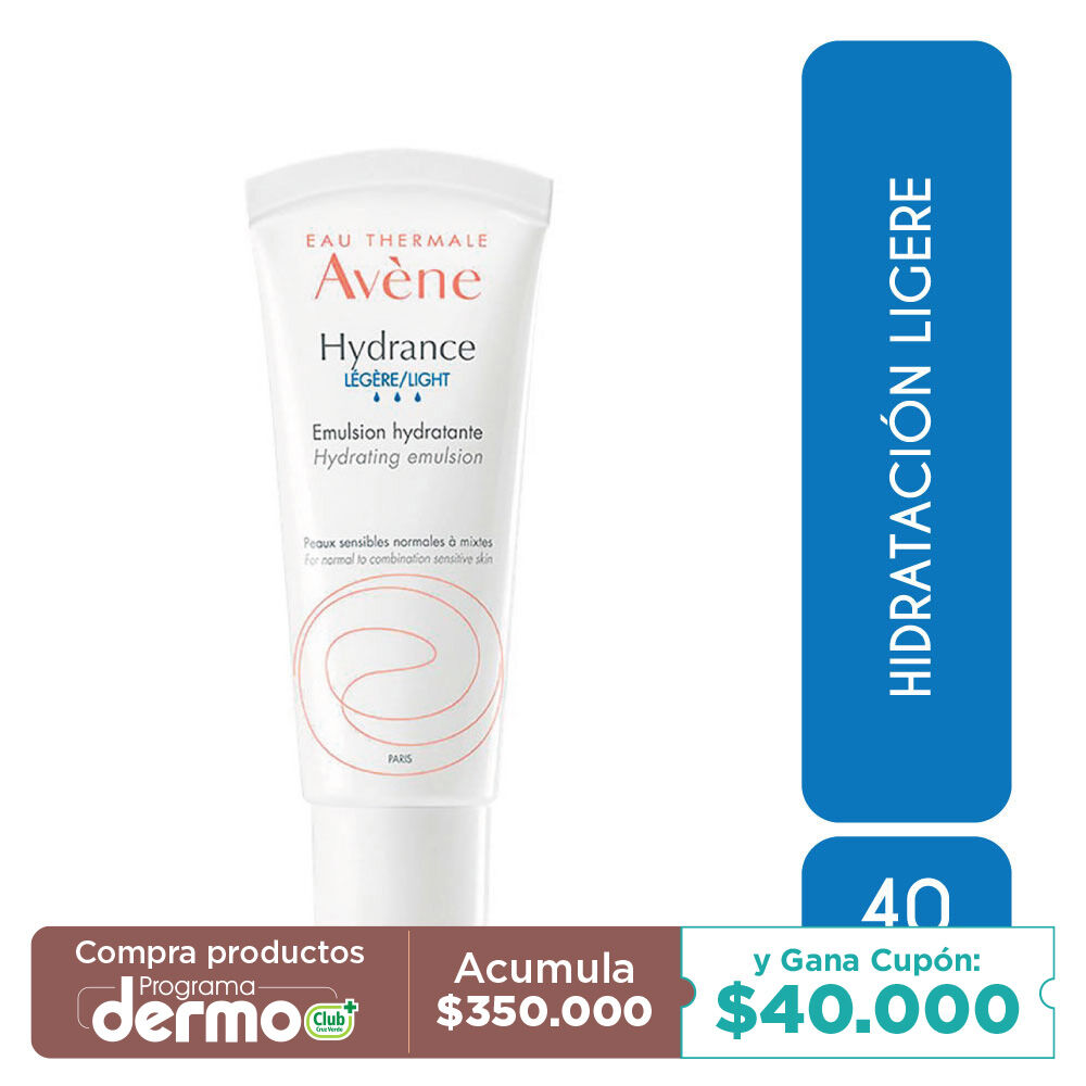 Emulsion-Hydrance-Avene-Eau-Thermale-Spf30-Uv-Legere-Tubo-x40mL-imagen-1