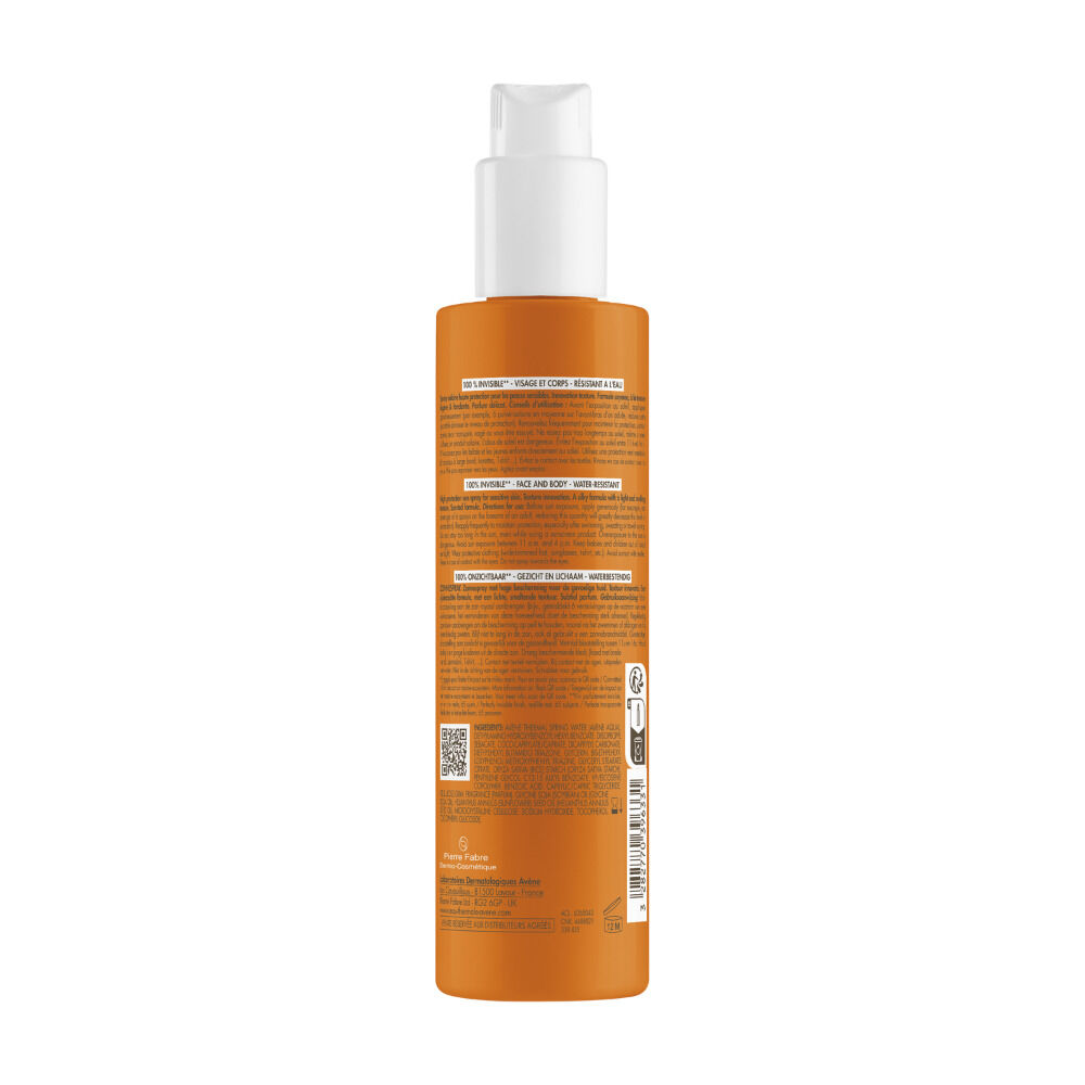 Av&egrave;ne-Solar-Spray-50+-200Ml-imagen-2