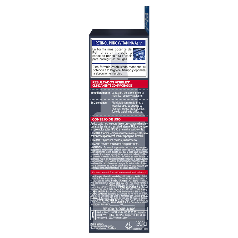 Serum-Loreal-Paris-Retinol-Arrugas-ProfUnidadas-Noche-Frasco-X-30Ml-imagen-2