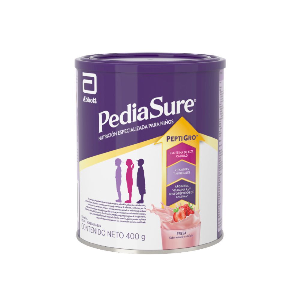 Pediasure Niños Formula Nutricional Fresa Polvo 400g