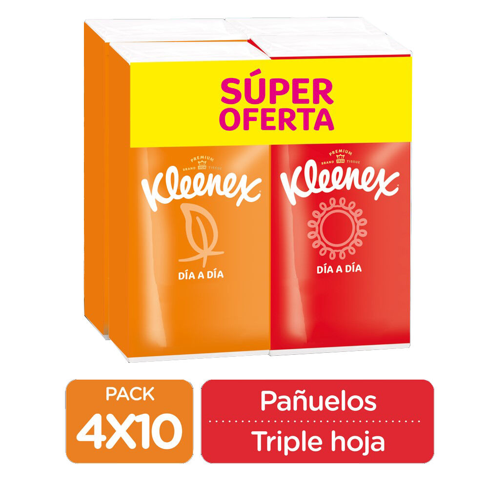 Kleenex Bolsillo Pague 3 Lleve 4 Paquete X 1