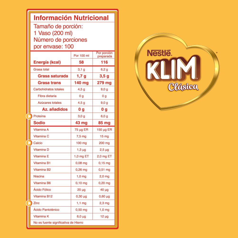 Klim-Leche-En-Polvo-Nestle-Clasica-Calcio-Zinc-Bolsa-X-2400Gr-imagen-3