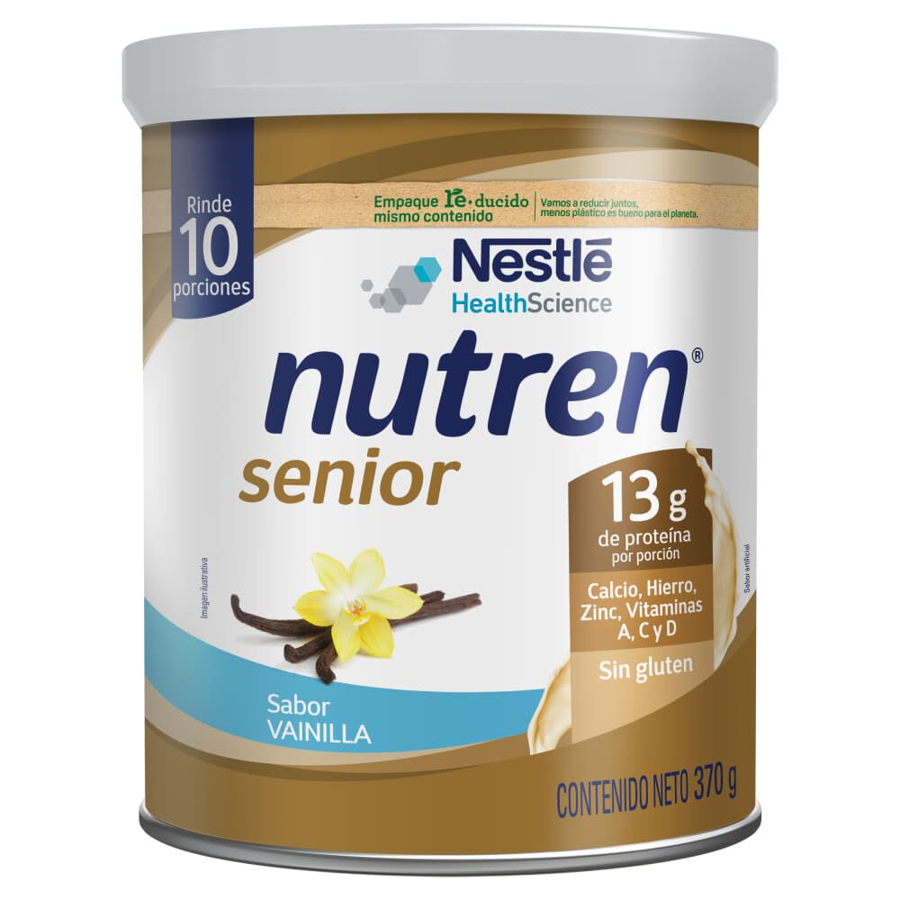 Nutren Senior Vainilla Tarro X 370Gr