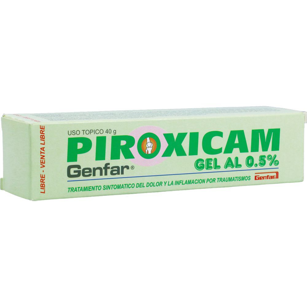 Piroxicam Gel 0,5% Tubo X 40 Gr