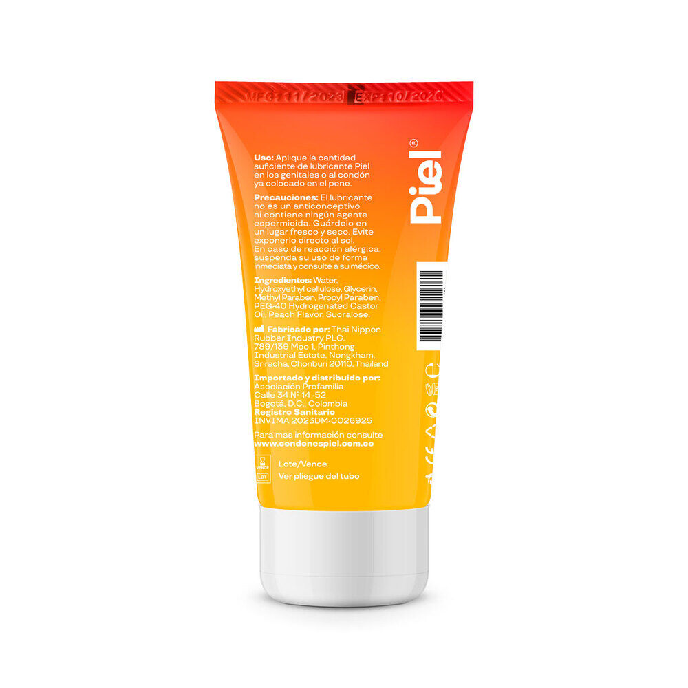 Gel-Lubricante-Durazno-Tubo-X-30Ml-Piel-imagen-2