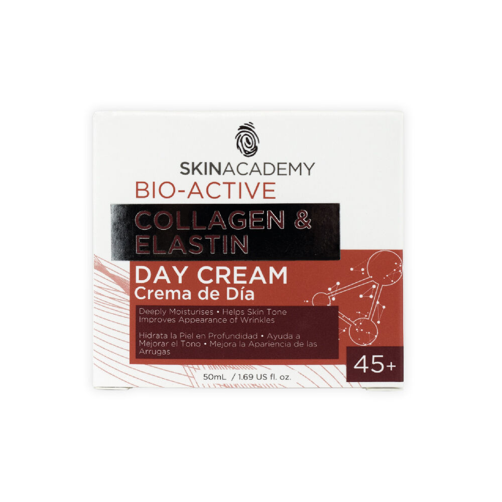 Bio-Active-Collegen-&-Elastin-Skinacademy-Crema-De-Día-45+-Pote-X-50Ml-imagen-3