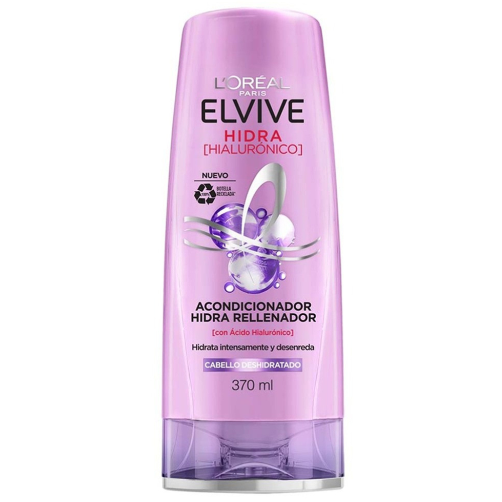 Acondicionador Elvive L'Oreal Paris Hidra Hialurónico Hidratación 72H X370Ml