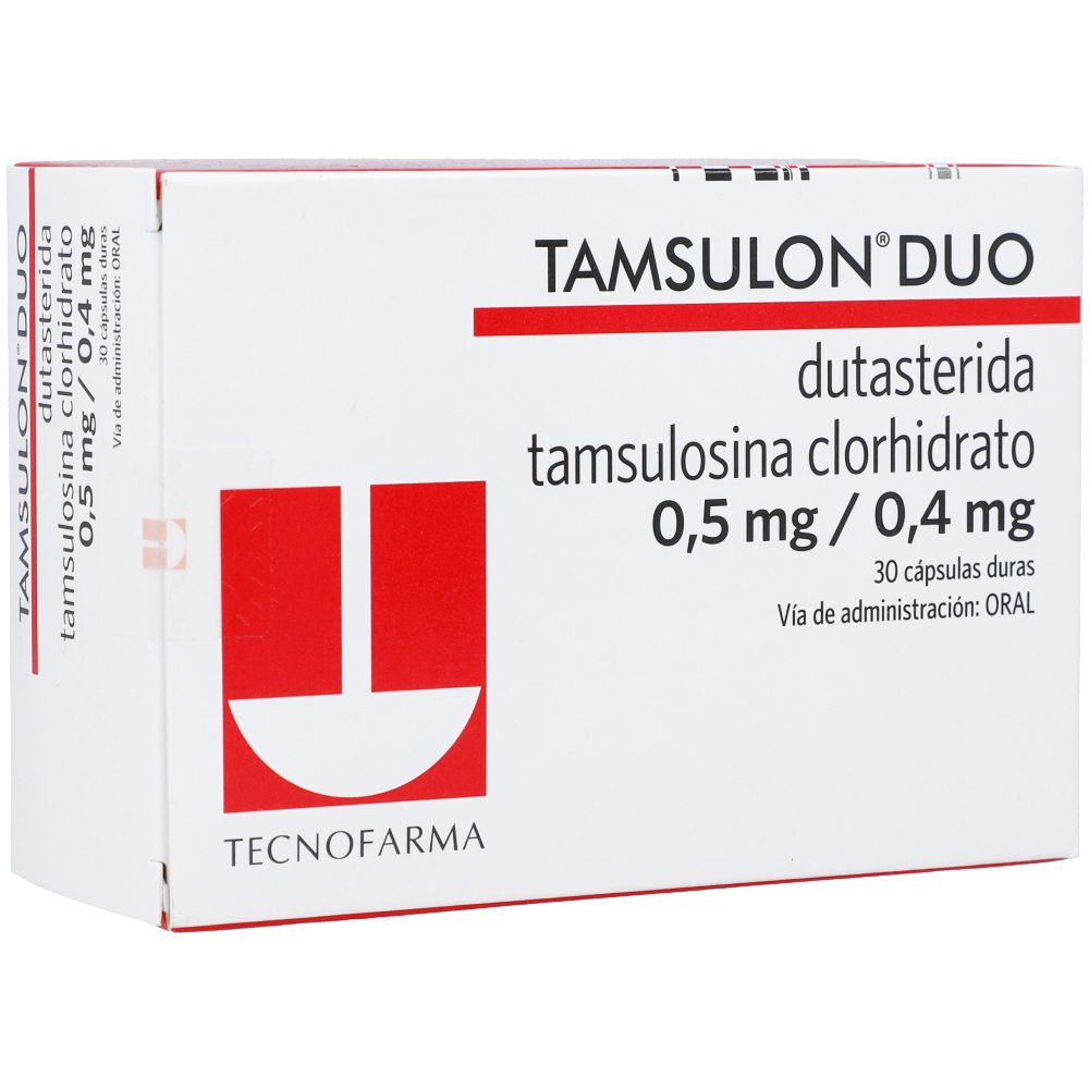 Tamsulon Duo (0.5+0.4)Mg Caja X 30 Cápsulas