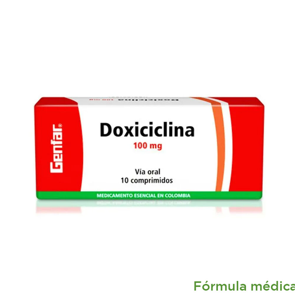 Doxiciclina-100Mg-Tabletas-Caja-X-10-Genfar-imagen