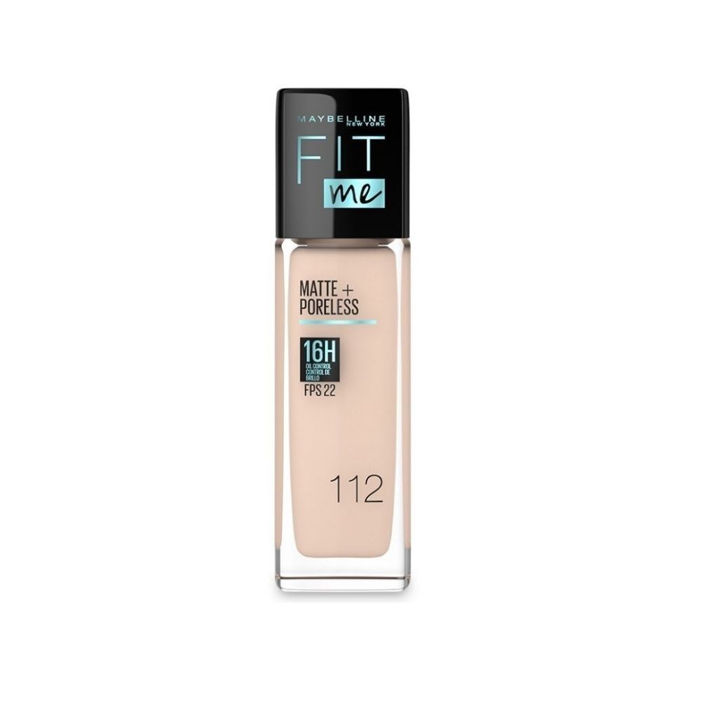 Base-L&iacute;quida-Maybelline-Fit-Me-Matte-+-Poreless-acabado-mate-tono-112-Natural-Ivory-30-Ml--imagen-1