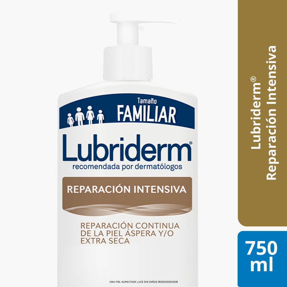 Crema Con Válvula Lubriderm Frasco X 750 Ml Reparación Intensiva