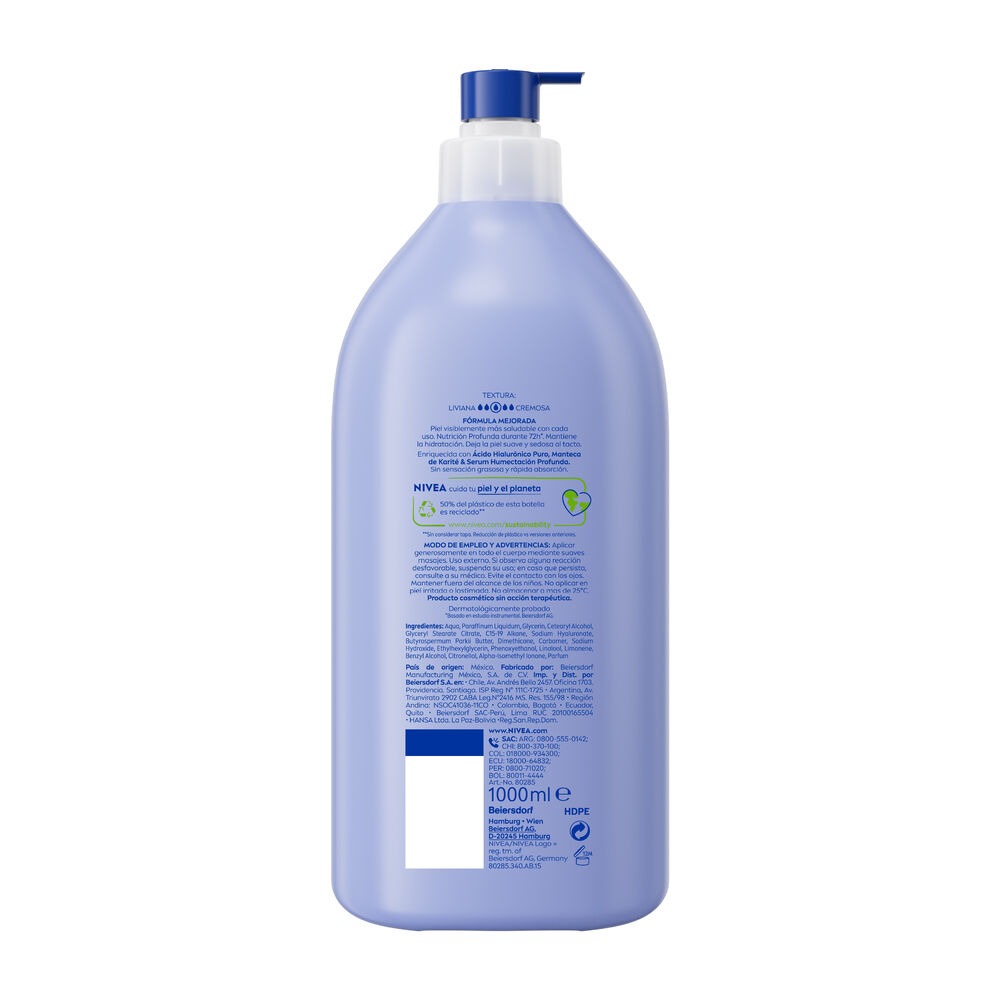 Crema-Corporal-Hidratante-Profunda-Nivea-Soft-Milk-Piel-Seca-Frasco-1000-Ml-imagen-3