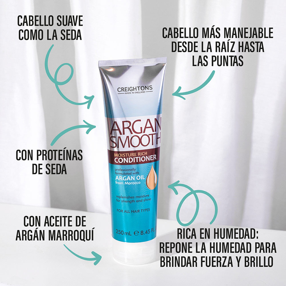 Acondicionador-con-aceite-de-argán-Creightons-Tubo-X-250ML-imagen-2