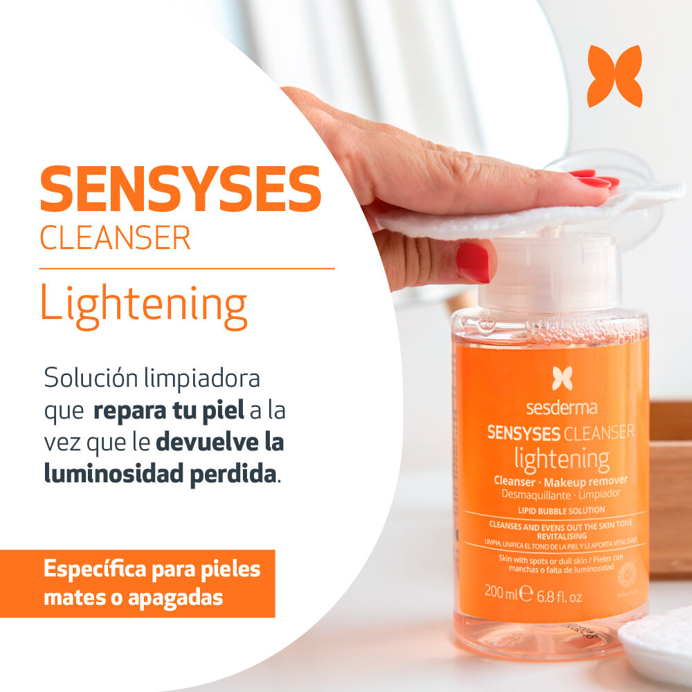 Desmaquillante-Sesderma-Sensyses-Cleanser-Lightening-Frasco-200Ml-imagen-2