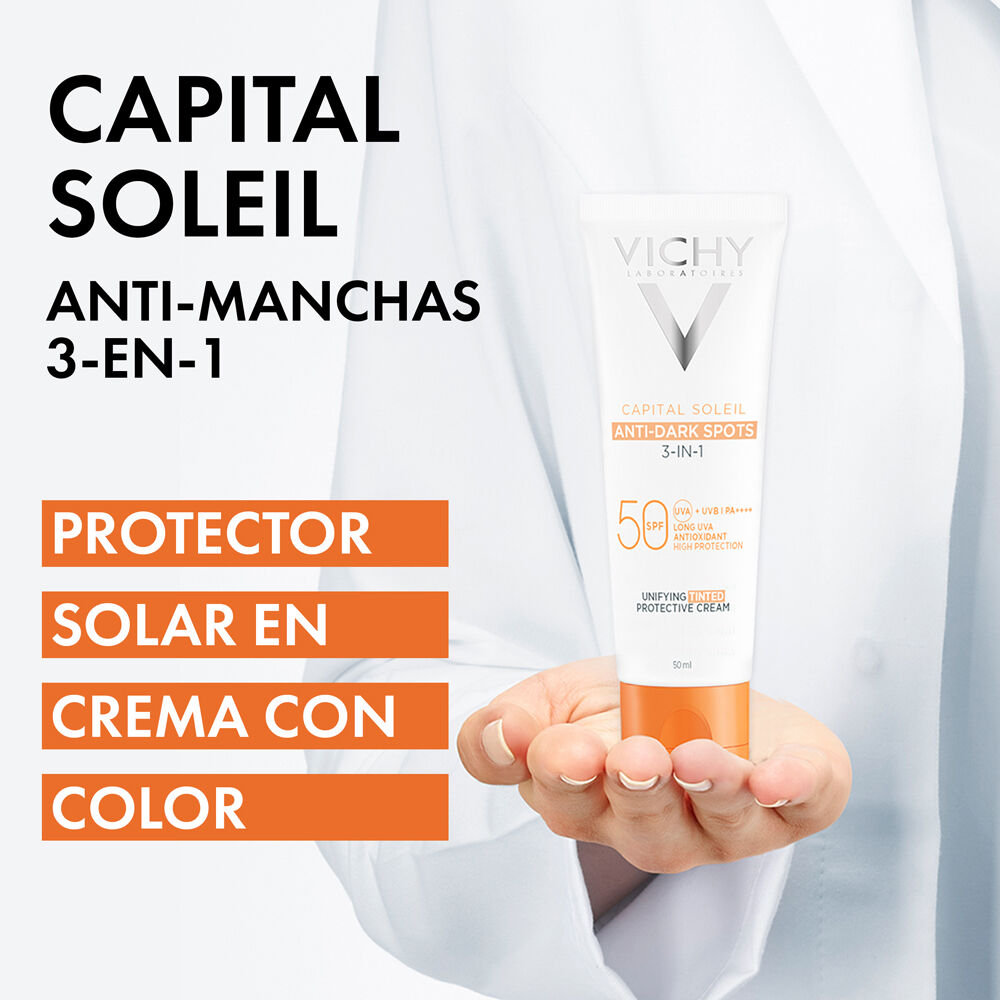 Protector-Solar-Ideal-Soleil-Vichy-Spf-50+-Antimanchas-Color-3-En-1Tubo-X-50mL-imagen-5