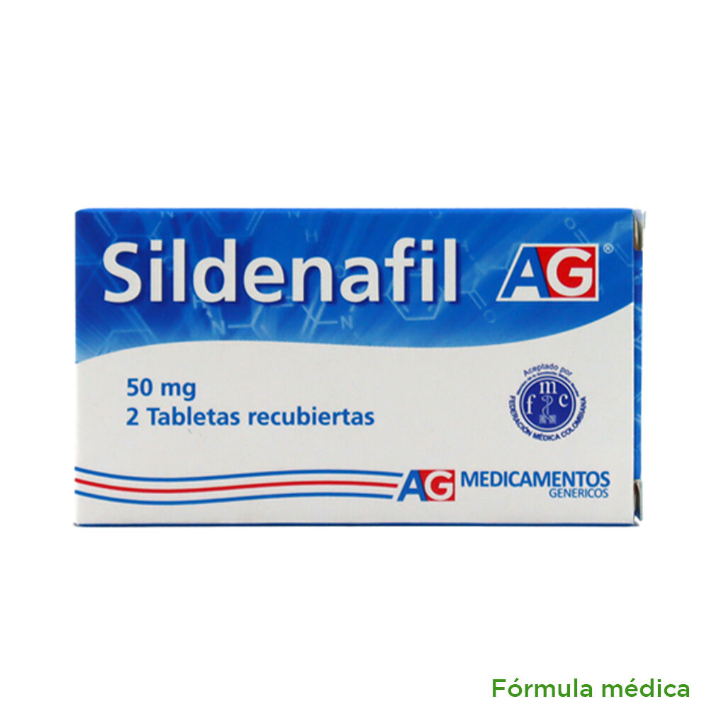Sildenafil 50Mg Tabletas Masticables Caja X 2 Amer Gen