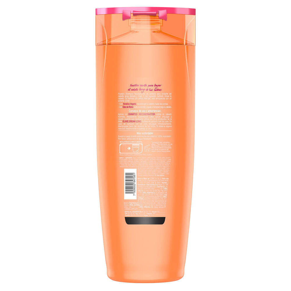 Shampoo-Elvive-Loreal-Reconstructor-Dream-Long-Frasco-X-370Ml-imagen-2