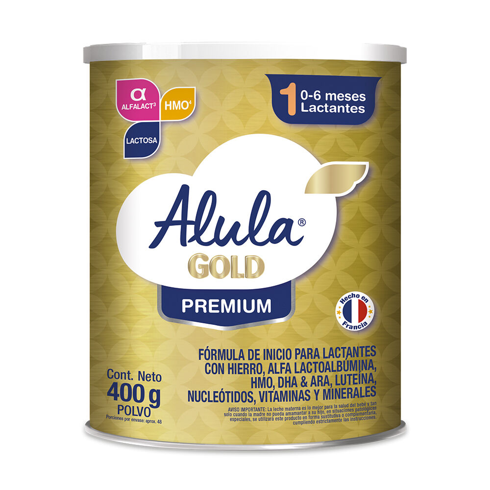Alula Gold 1 Premium 0-6 Meses Tar X 400Gr