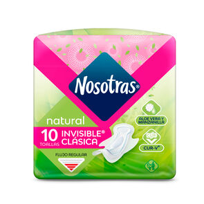 Toallas-Nosotras--Natural-Invisible-Clasica-Cur-V-Paquete-X-10-imagen