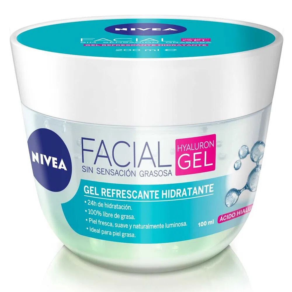 Gel Facial Hidratante Nivea Frasco 100 Ml