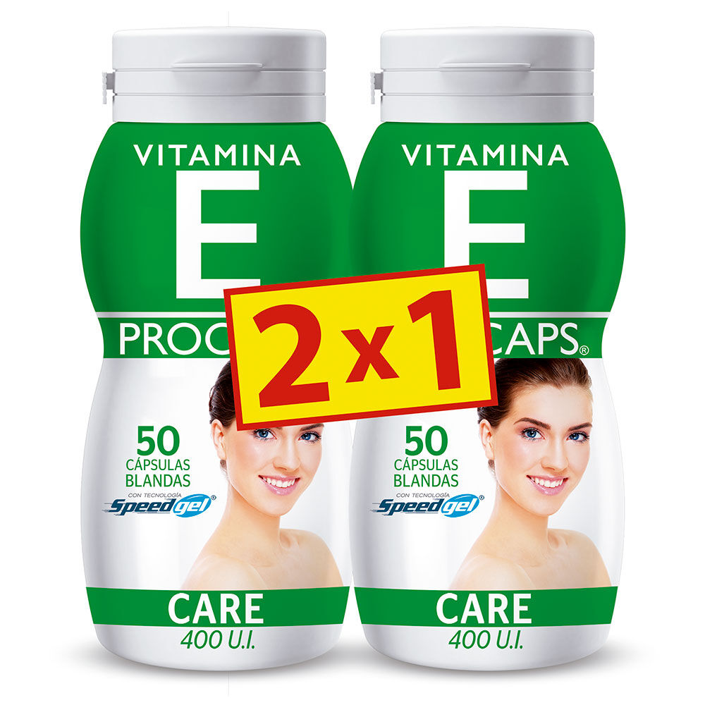 Vitamina E Procaps 400Ui Frasco X 50 Cápsula Pague 1 Lleve 2