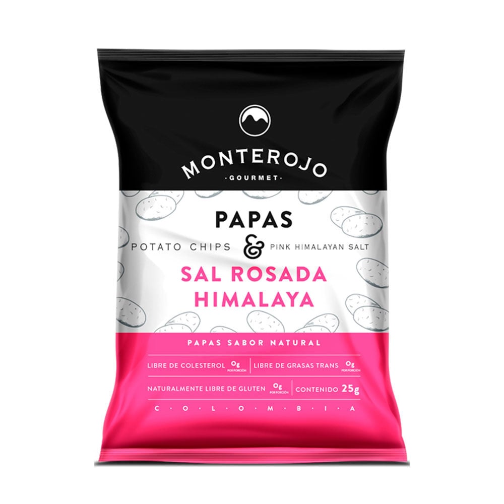 Papas-Monterojo-Paquete-X-25g---Sal-Rosada-imagen
