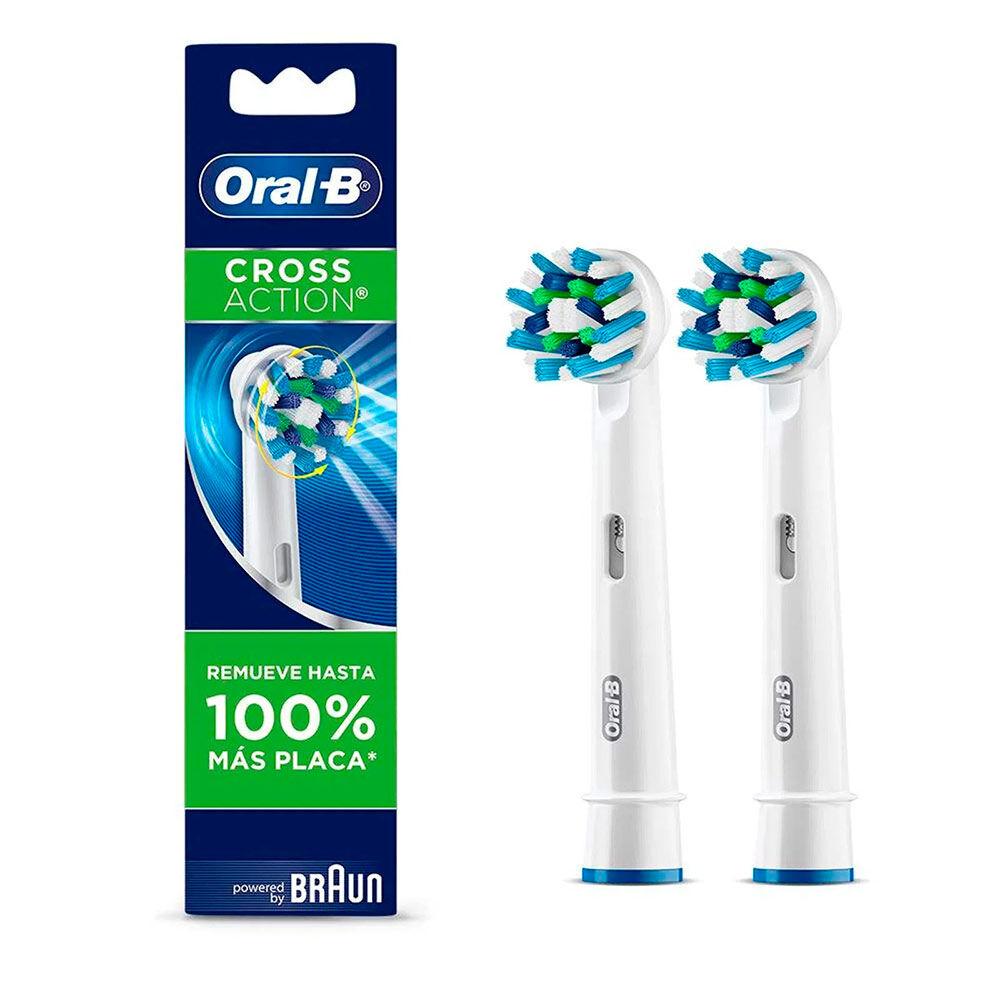 Repuesto Cepillo Electrico Paquete X 2 Oral-B
