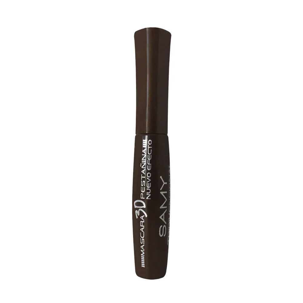 Pestañina-Mascara-3D-Nuevo-Efecto-A-Prueba-De-Agua-Samy-Frasco-X-9Gr-2.-Cafe-imagen-1