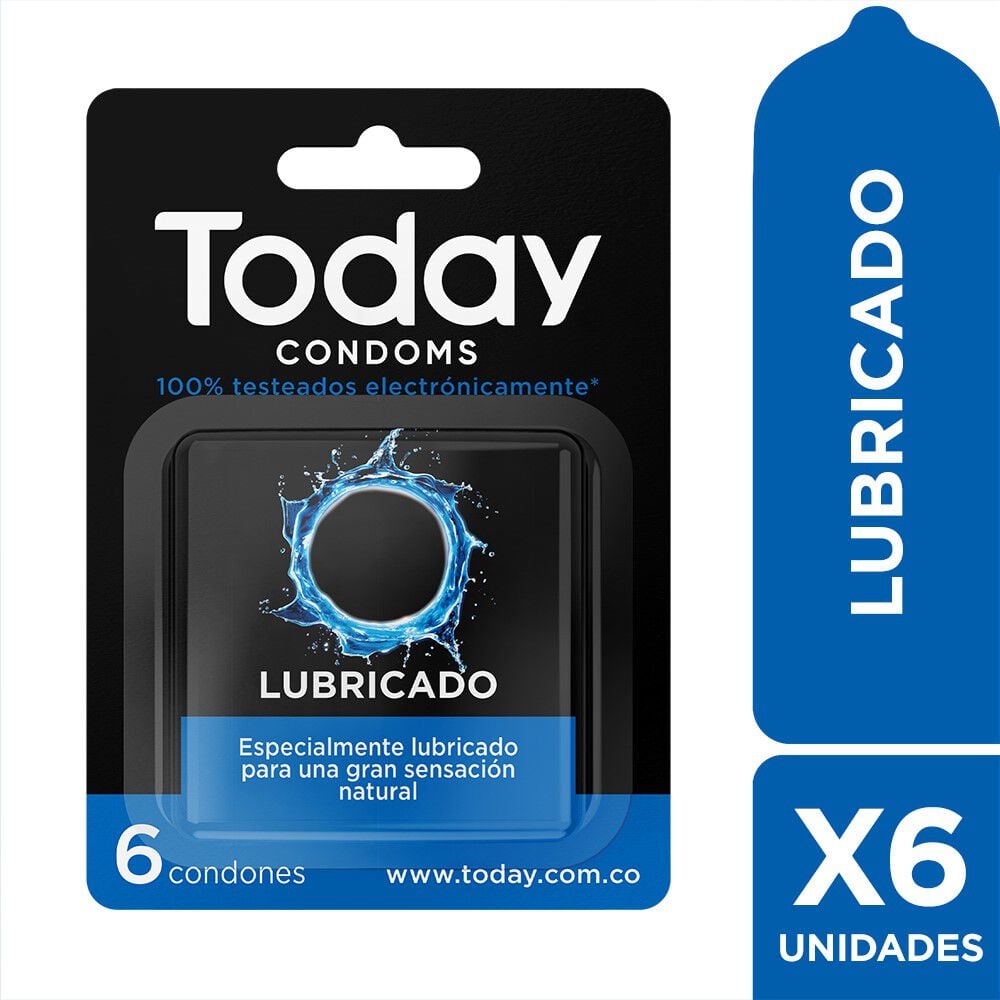 Preservativo-Lubricado-Bliter-X-6-Today-imagen