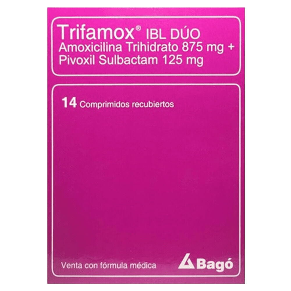 Trifamox Ibl Duo Caja X 14 Comprimidos Recubiertos