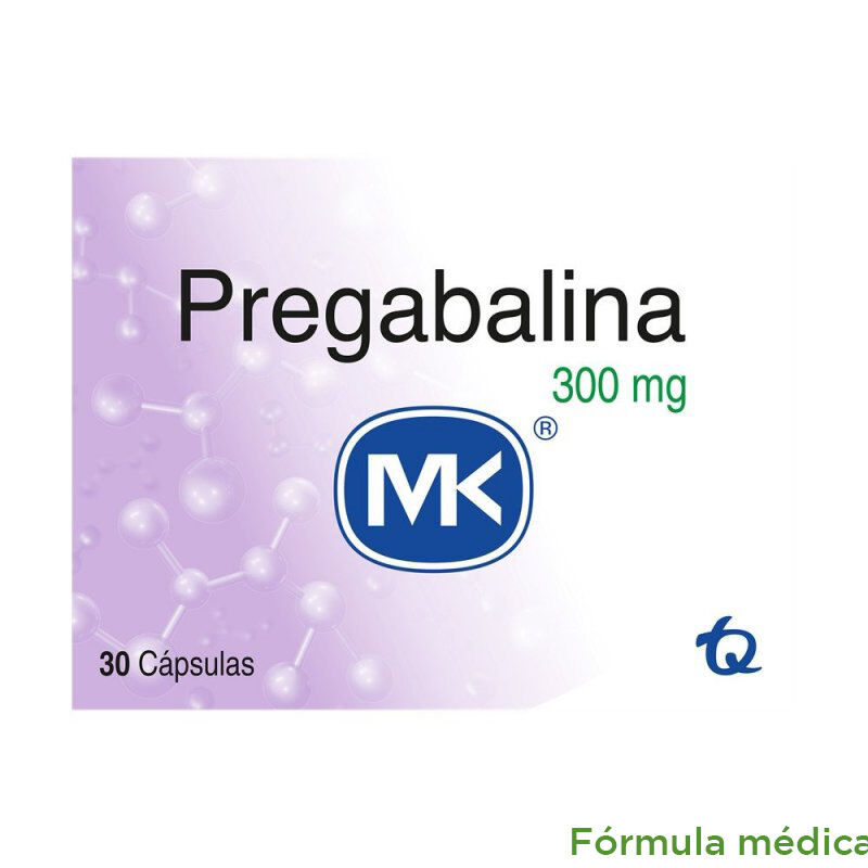 Pregabalina 300Mg Capsula Caja X 30 Mk
