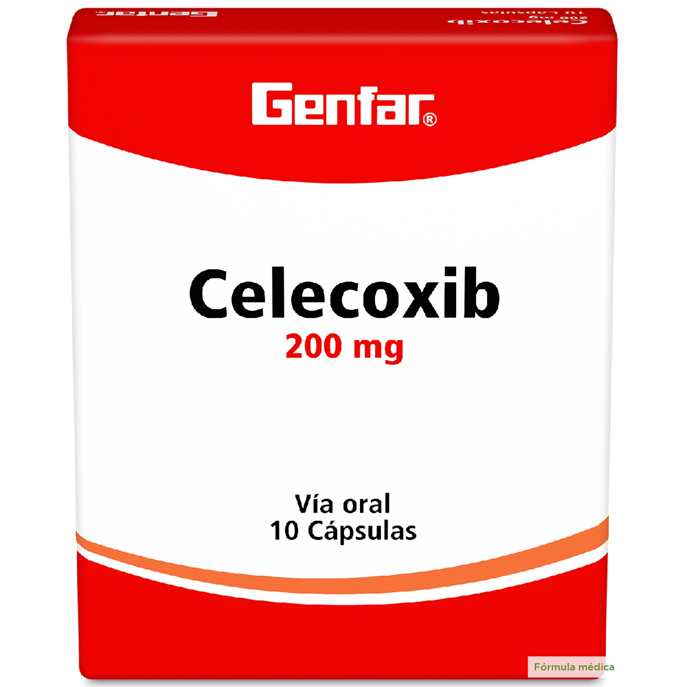 Celecoxib 200Mg Cápsulas Caja X 10