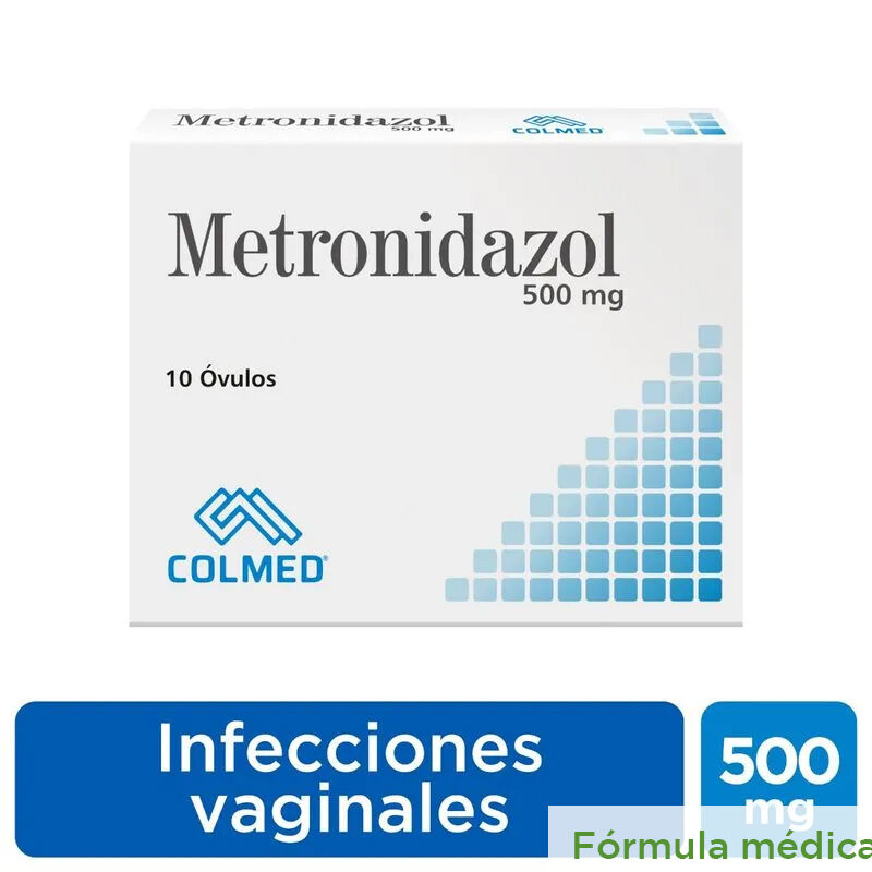 Metronidazol Colmed 500Mg Caja X 10 Ovulos